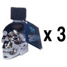 FL Leather Cleaner  QUICK SILVER SKULL 25ml x3